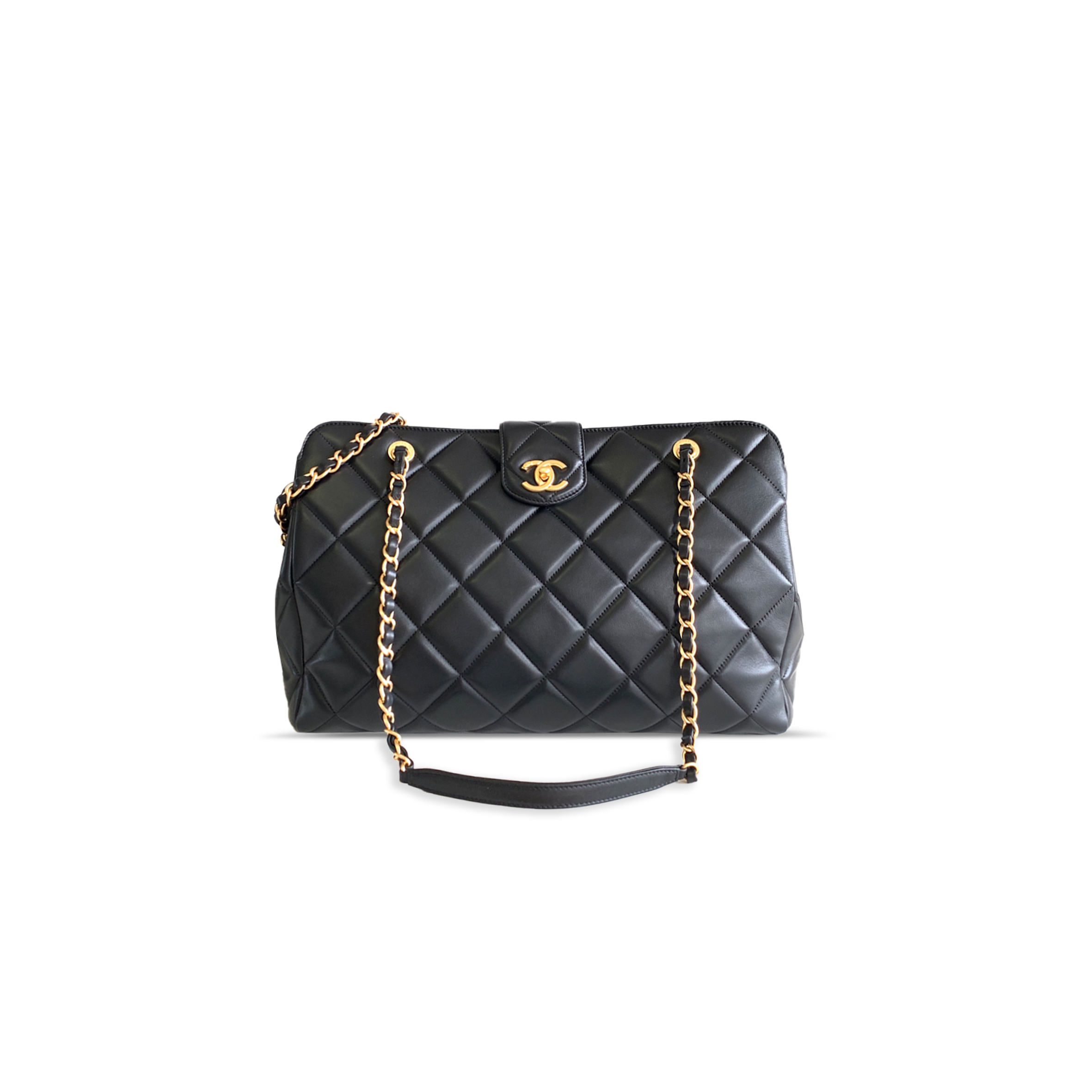 CHANEL MASTER MAXI LAMBSKIN SHOPPING BAG AS4983 (40*29*17cm)